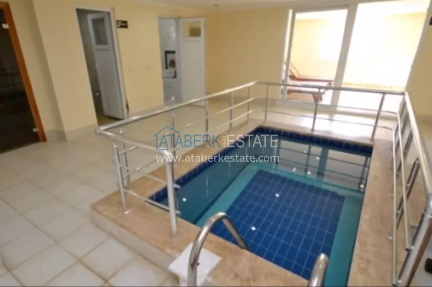 Furnished apartment with mountain and sea views in Mahmutlar 22 