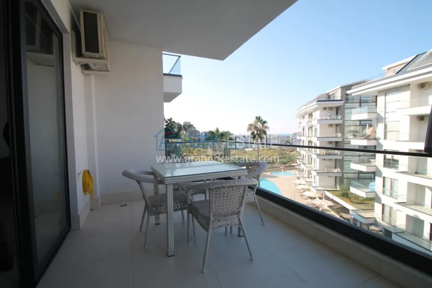 Purchase  Furnished flat in Kestel with a partial sea view in a comfortable complex  18 