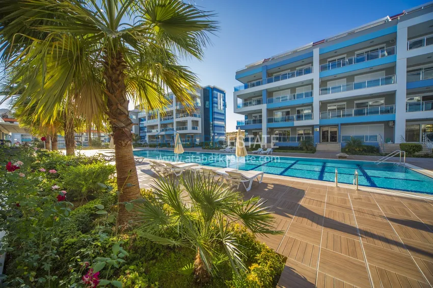 Flat in a residential complex by the sea in Kestel  19 