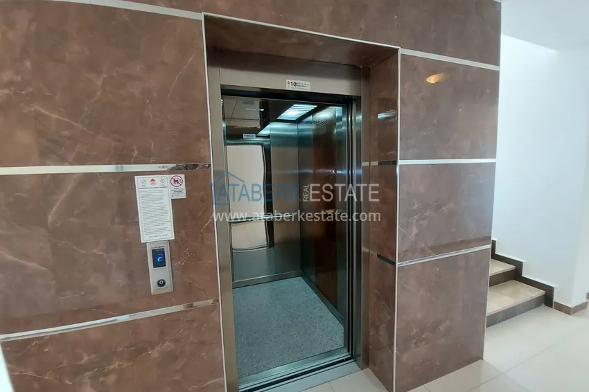 Flat in Kestel with a partial sea view in a comfortable complex  18 