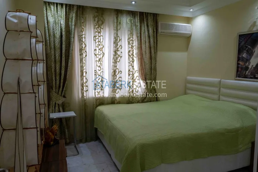 Purchase Furnished flat with a sea view on the sea coast in Mahmutlar 38 