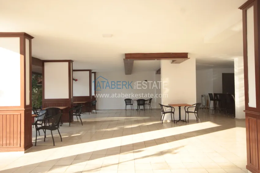 Furnished flat in Tosmur in the complex with infrastructure  15 