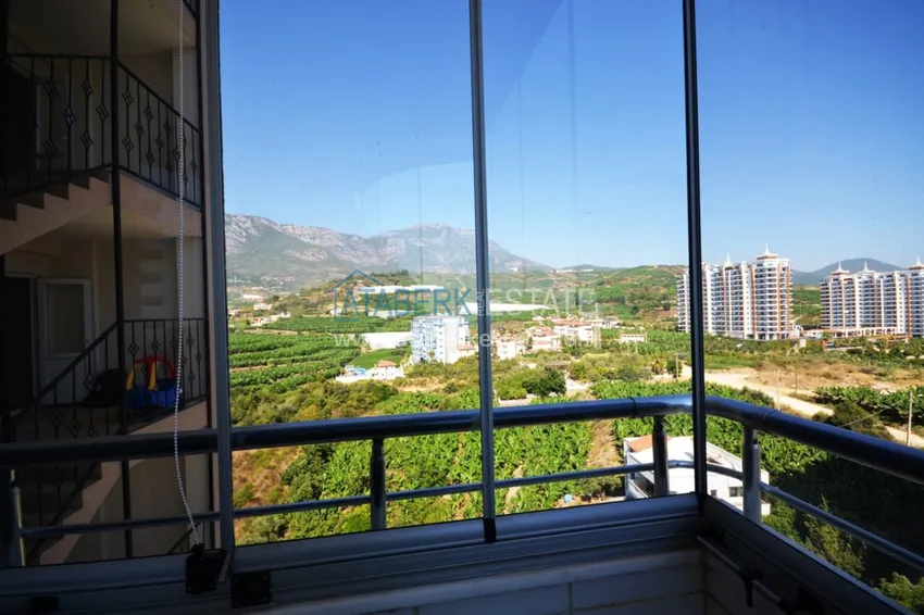 Purchase Furnished apartment with mountain and sea views in Mahmutlar 23 