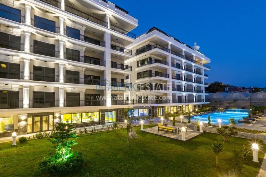 Furnished apartments in a new comfortable complex in Mahmutlar  26 