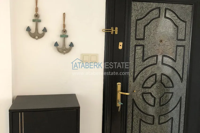 Purchase  Furnished flat in Oba in the complex with a swimming pool  1 