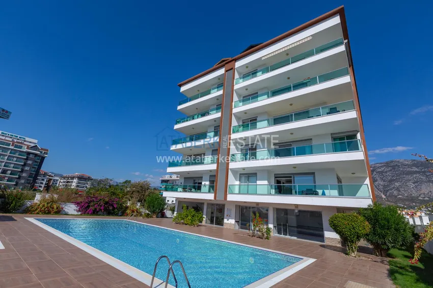 One bedroom furnished comfortable flat in Kestel  1 