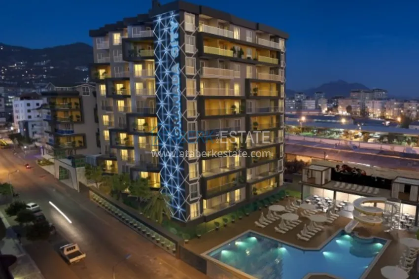 Flat A-15 rental for unforgettable holiday in Alanya centre, Kleopatra beach 4 