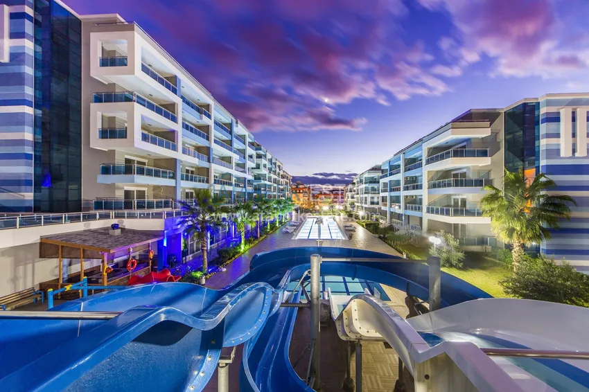 Flat in a residential complex by the sea in Kestel  1 