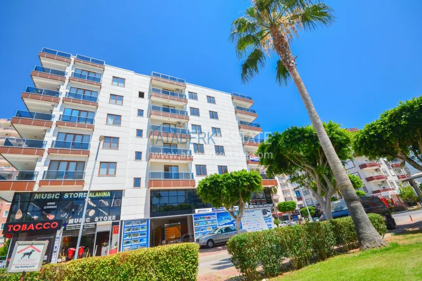 Flat in Mahmutlar with a separate kitchen and a partial sea view  1 