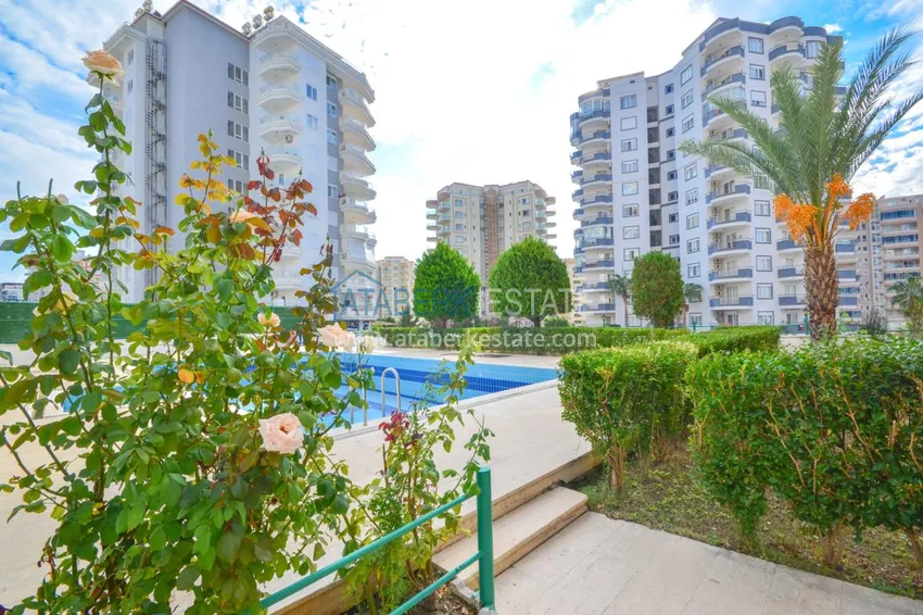 Furnished flat in a residential complex in Mahmutlar 1 