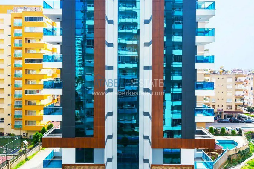 Furnished flat in a new complex in Mahmutlar  4 