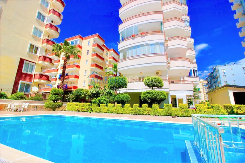Furnished flat in the complex in Mahmutlar  1 