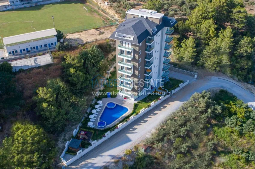 Apartments in Avsallar in a newly built complex 1 