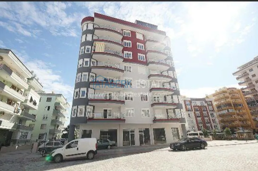 Two-bedroom apartment with a sea view in Mahmutlar 2 