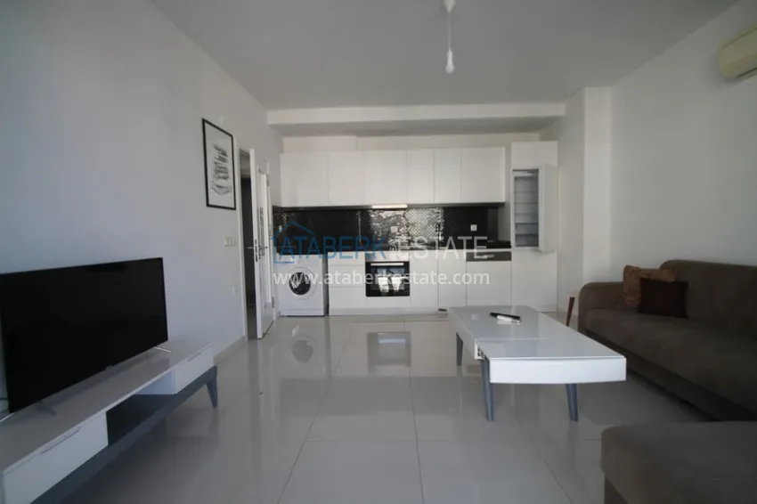 Purchase  Furnished flat in Kestel with a partial sea view in a comfortable complex  1 