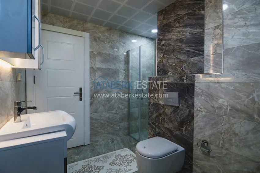 Purchase Furnished penthouse in elite complex in Mahmutlar 44 