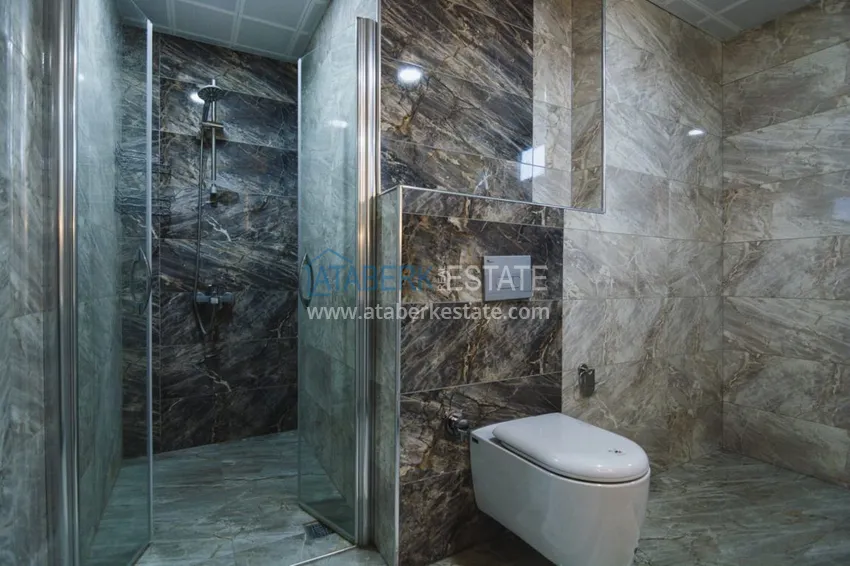 Purchase Furnished penthouse in elite complex in Mahmutlar 45 