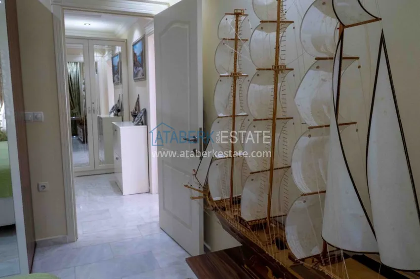 Purchase Furnished flat with a sea view on the sea coast in Mahmutlar 41 