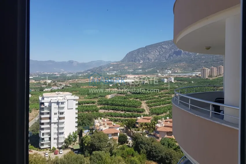 Purchase Furnished apartment with mountain and sea views in Mahmutlar 24 