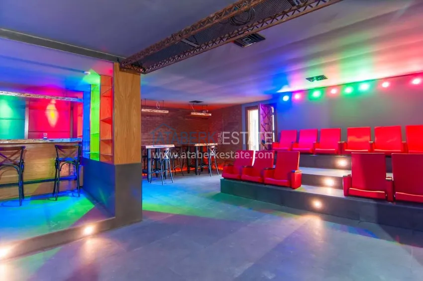 Furnished flat in Kestel with a partial sea view in a comfortable complex  21 