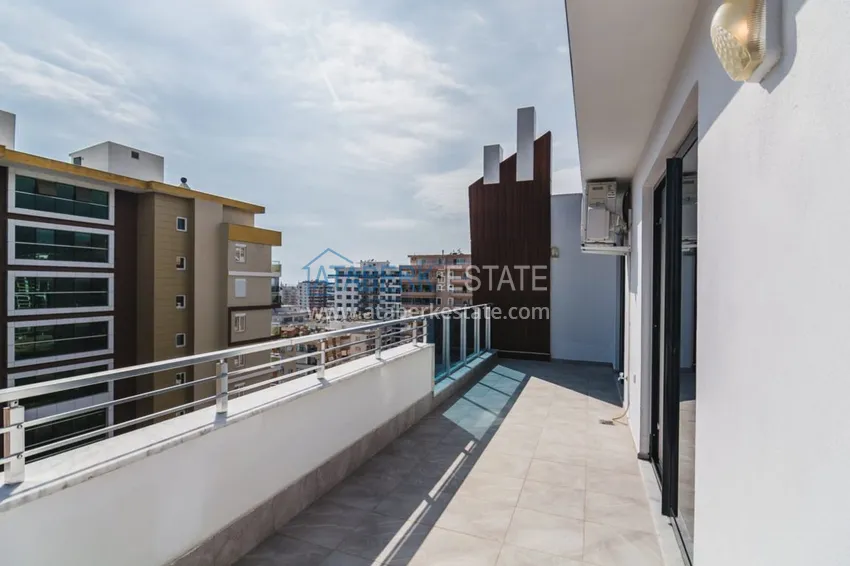 Purchase Furnished penthouse in elite complex in Mahmutlar 50 