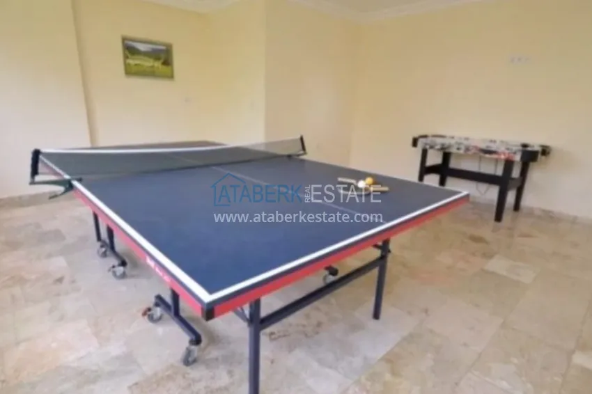 Furnished apartment with mountain and sea views in Mahmutlar 27 