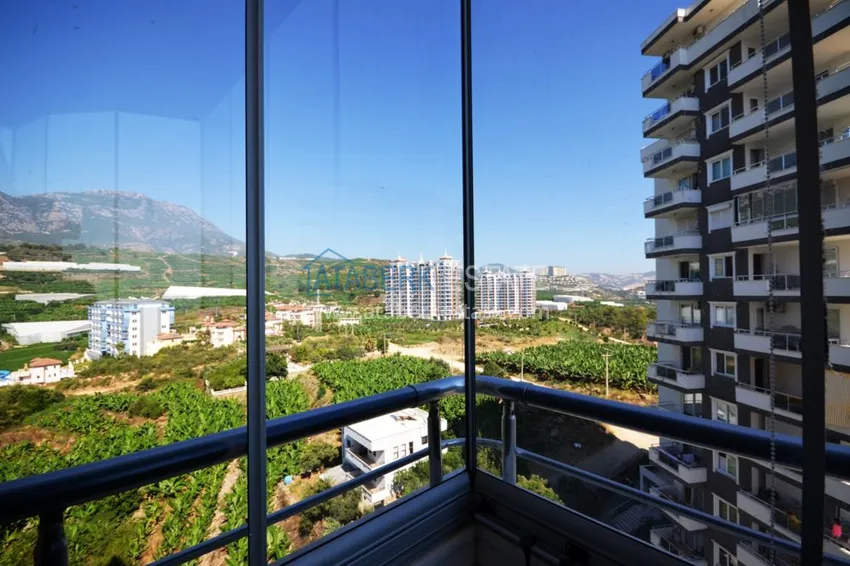 Purchase Furnished apartment with mountain and sea views in Mahmutlar 25 