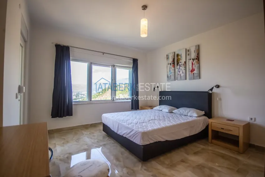 Purchase Villa in Kargicak with breathtaking views in a villa site 24 