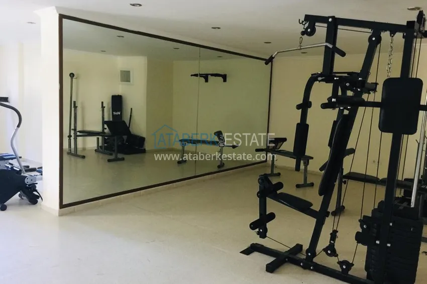 Furnished apartment with mountain and sea views in Mahmutlar 30 