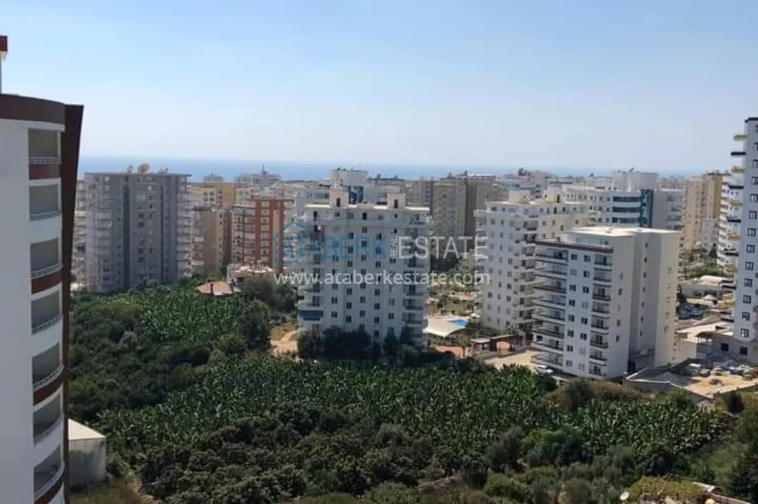 Purchase Furnished flat with a separate kitchen and sea views in Mahmutlar 26 