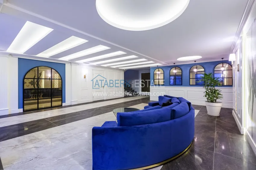 Furnished apartments in a new comfortable complex in Mahmutlar  32 