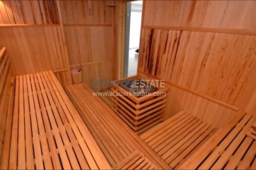 Furnished apartment with mountain and sea views in Mahmutlar 31 