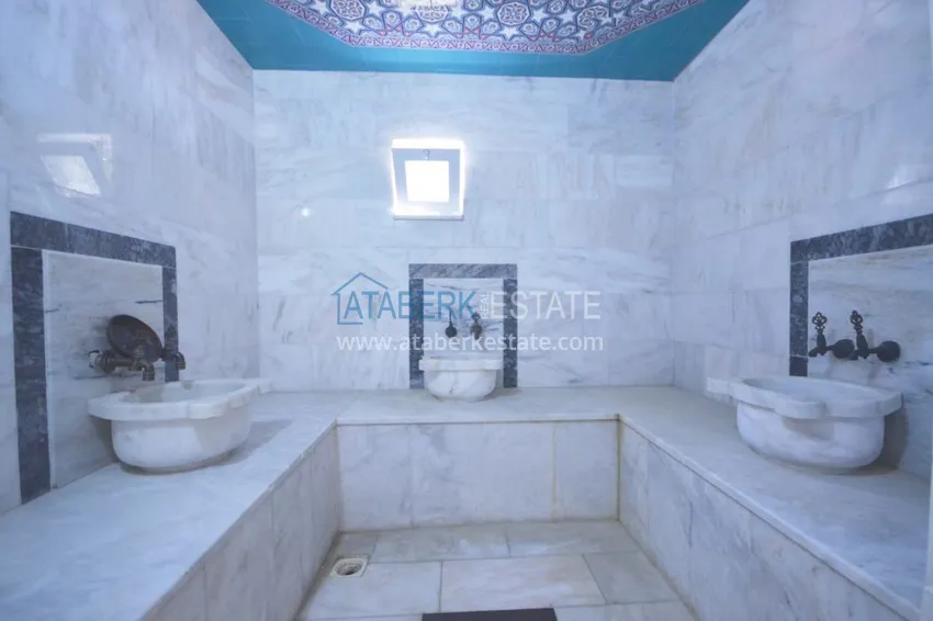 Furnished apartment with mountain and sea views in Mahmutlar 32 