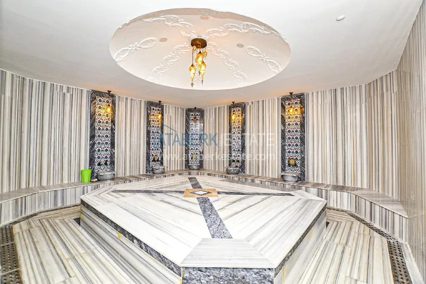 Flat in Demirtash in the complex  with it's own beach  25 