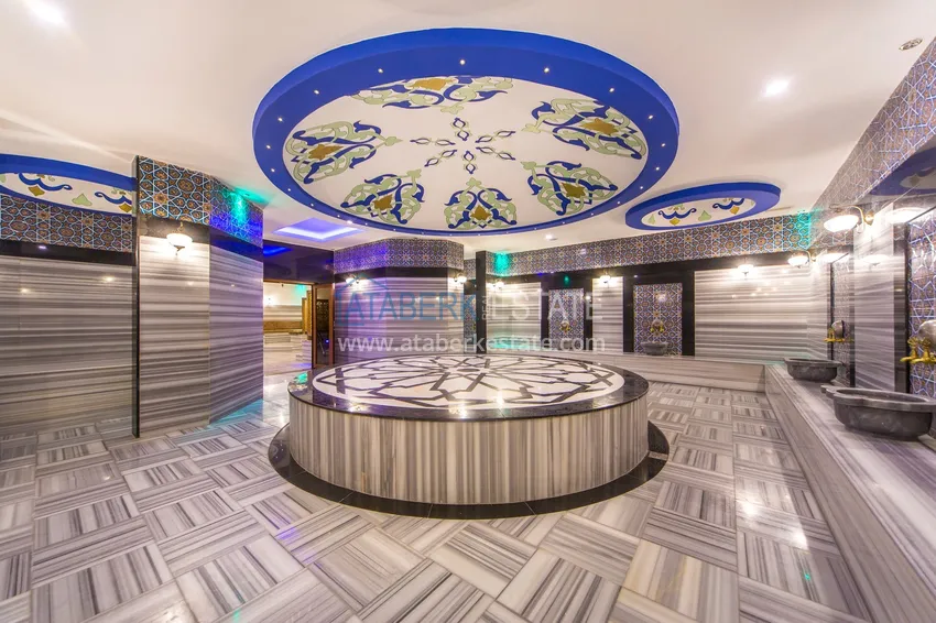 Flat in a residential complex by the sea in Kestel  29 