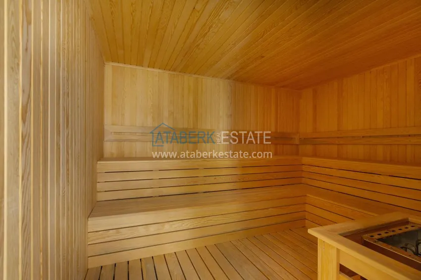 Furnished apartments in a new comfortable complex in Mahmutlar  40 