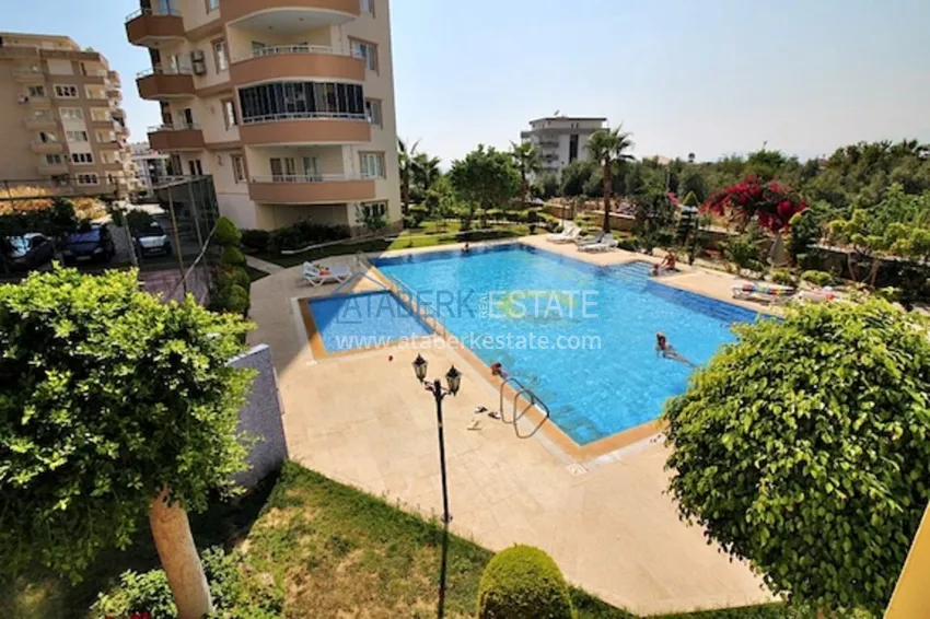 Furnished apartment with mountain and sea views in Mahmutlar 2 