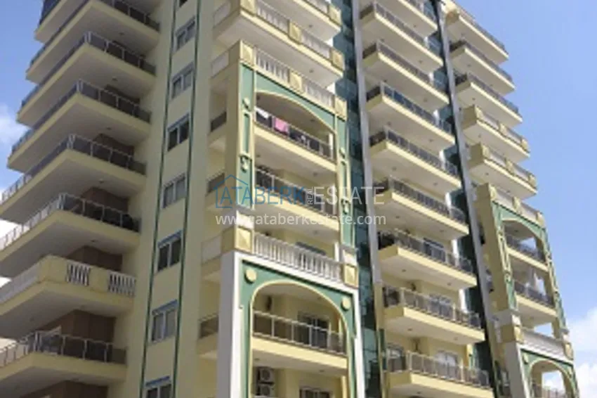 Furnished flat with sea and mountain views in a complex 6 