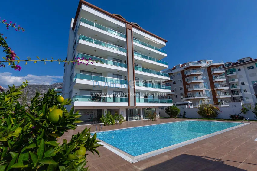 One bedroom furnished comfortable flat in Kestel  2 