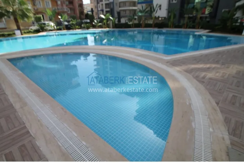 Flat in Mahmutlar with a glazed balcony in a new complex 3 