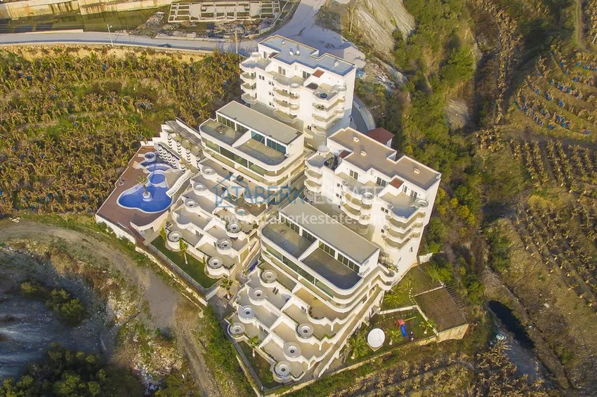 Furnished apartments with a sea view and a Jakuzzi on balconies 3 