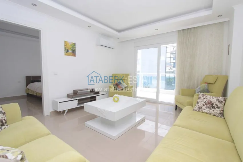 Purchase  Furnished flat in Kestel in a modern complex by the sea 2 