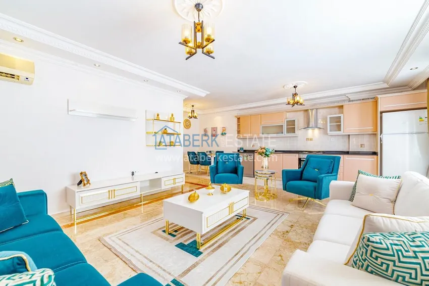 Purchase Well designed flat with an open view in Mahmutlar 2 