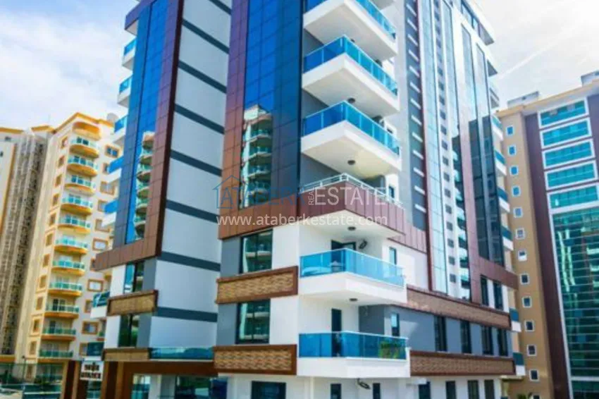 Furnished flat in a modern complex in Mahmutlar 5 