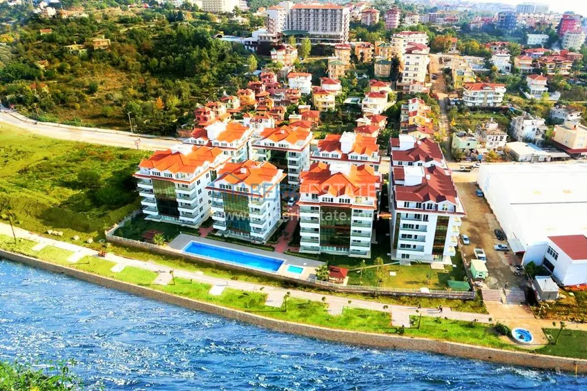 Two-tiered apartment in the residential complex on the banks of a river 2 