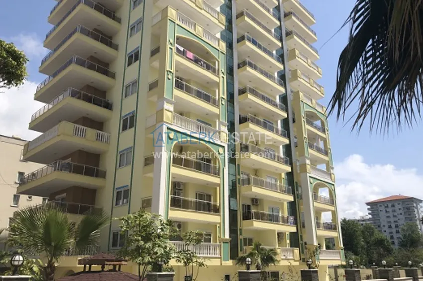 Furnished flat with sea and mountain views in a complex 7 