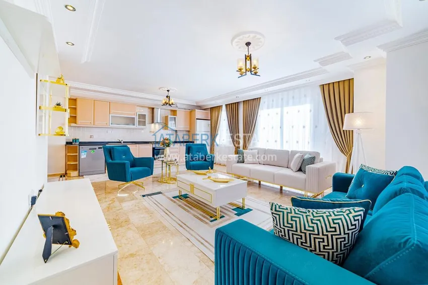 Purchase Well designed flat with an open view in Mahmutlar 3 