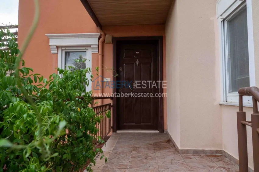 A furnished townhouse flat with seaview in Avsallar  4 