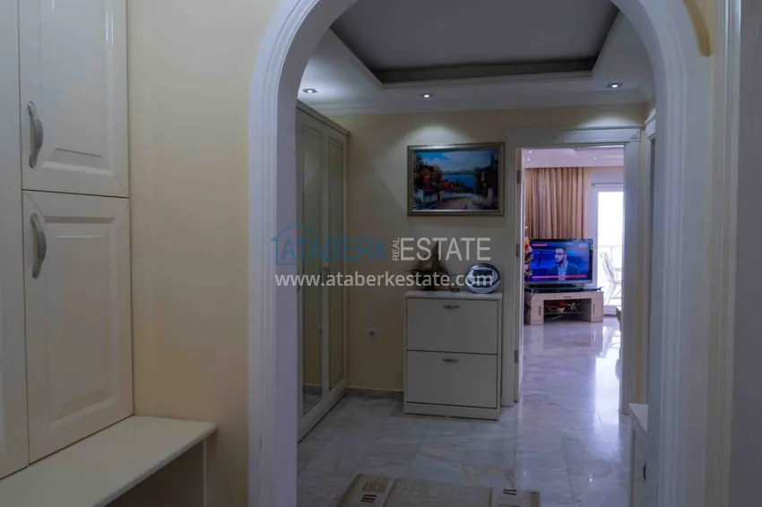 Purchase Furnished flat with a sea view on the sea coast in Mahmutlar 4 