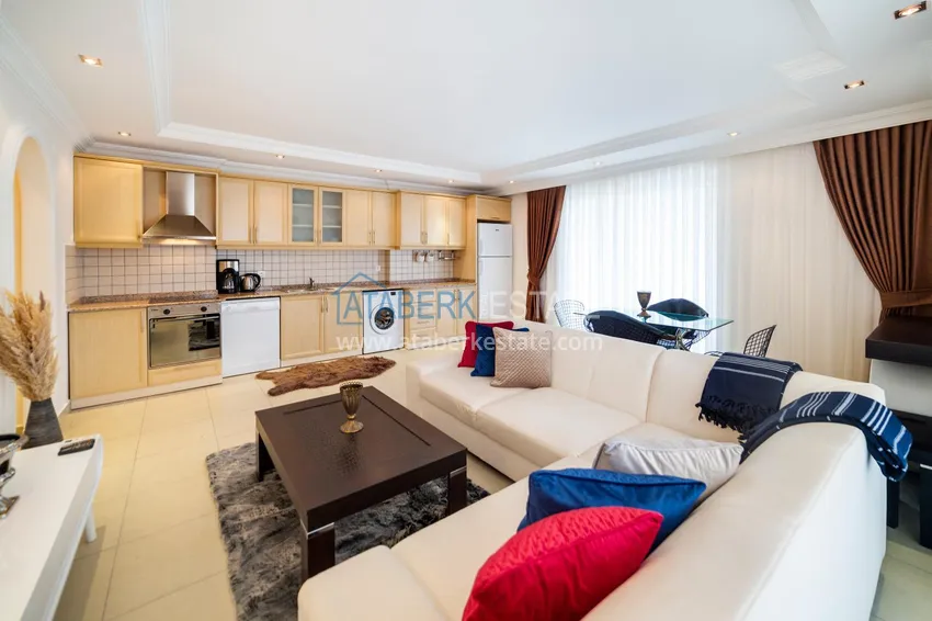 Purchase Furnished flat with sea views in Mahmutlar 4 